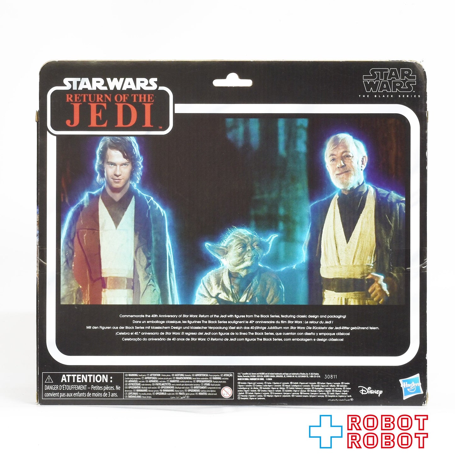 スター・ウォーズ ブラックシリーズ ジェダイの帰還 40周年 フォースの霊体 6インチフィギュア 3体セット 開封