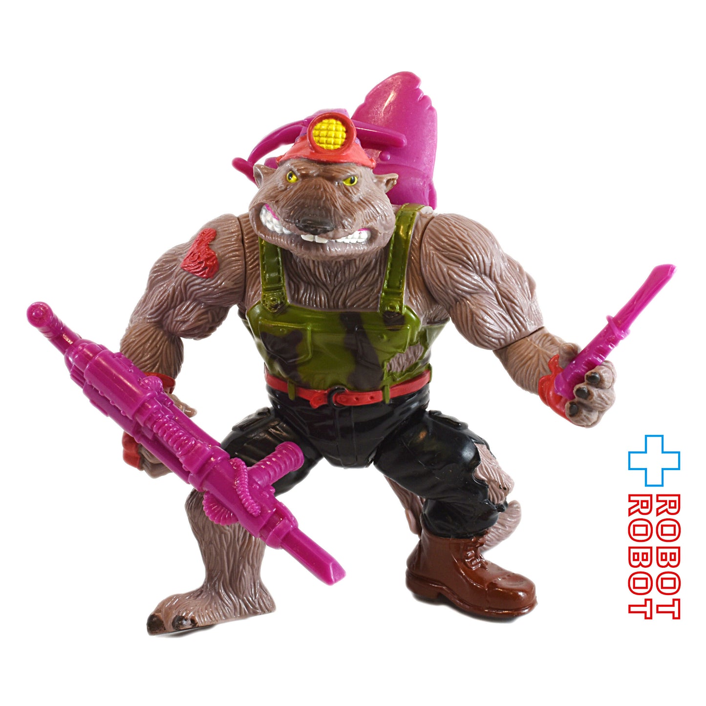プレイメイツ ティーンエイジ・ミュータント・ニンジャ・タートルズ TMNT ケイブ レオと恐竜ディンギー・ディノ アクションフィギュア ルース完品