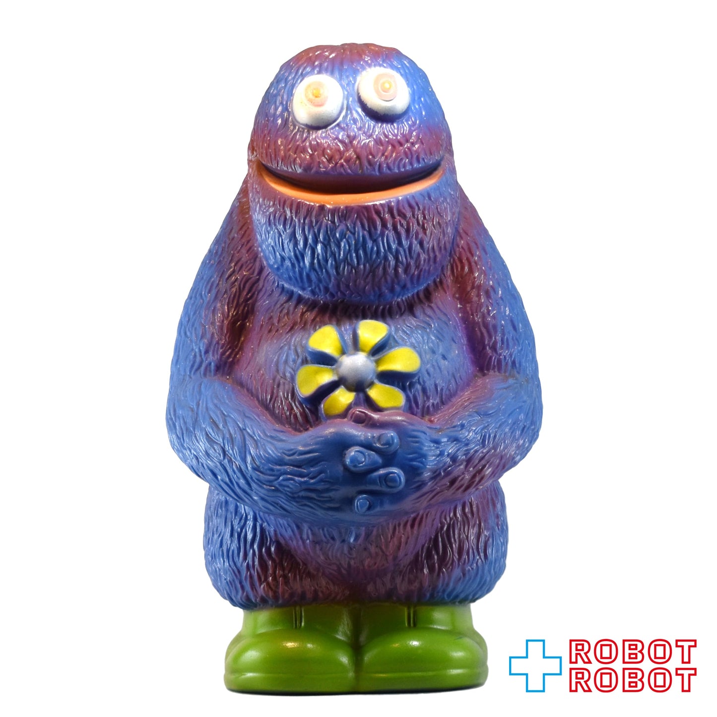 プレイパル フラワーモンスター ソフビ貯金箱 ※難有り