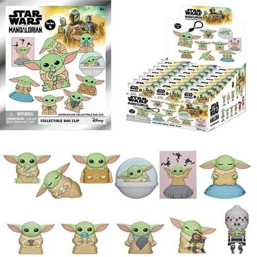 モノグラム フィギュラル バッグ クリップ スター・ウォーズ マンダロリアン グローグ シリーズ 4 1パック 未開封