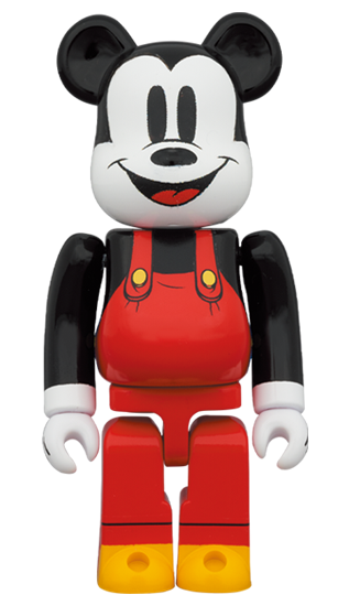 メディコム BE@RBRICK ベアブリック 100% & 400% ミッキーの造船技師 ミッキーマウス 未開封 ♦︎４号店商品 - ROBOTROBOT