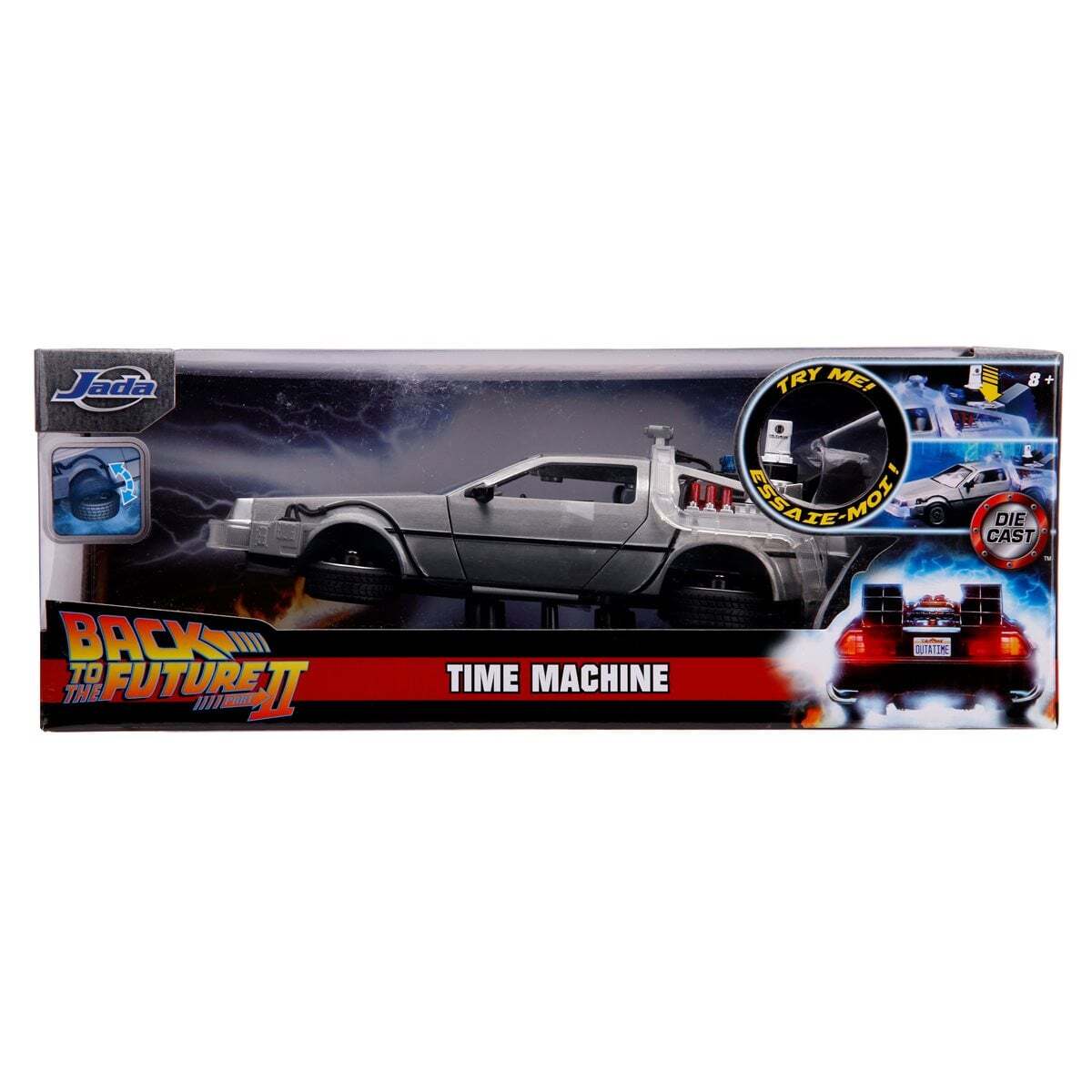 ジャダトイズ メタルズ 1/24 ハリウッドライド バック・トゥ・ザ・フューチャー 2 デロリアン 未開封