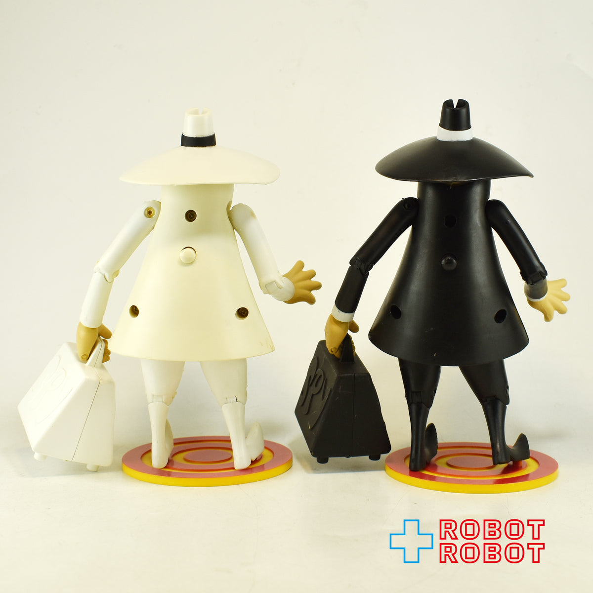 マッドマガジン スパイvsスパイ ブラック & ホワイト 2体セット アクションフィギュア 開封品
