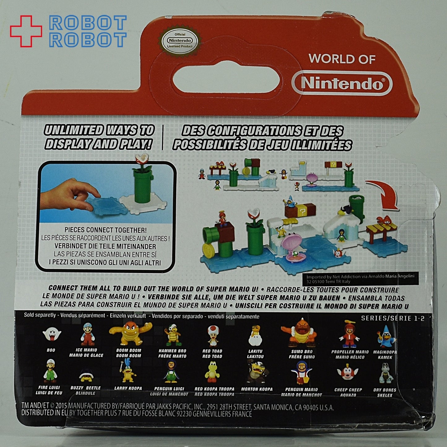 ワールドオブニンテンドー マイクロランド1-2 プロペラマリオ / カメック / メット