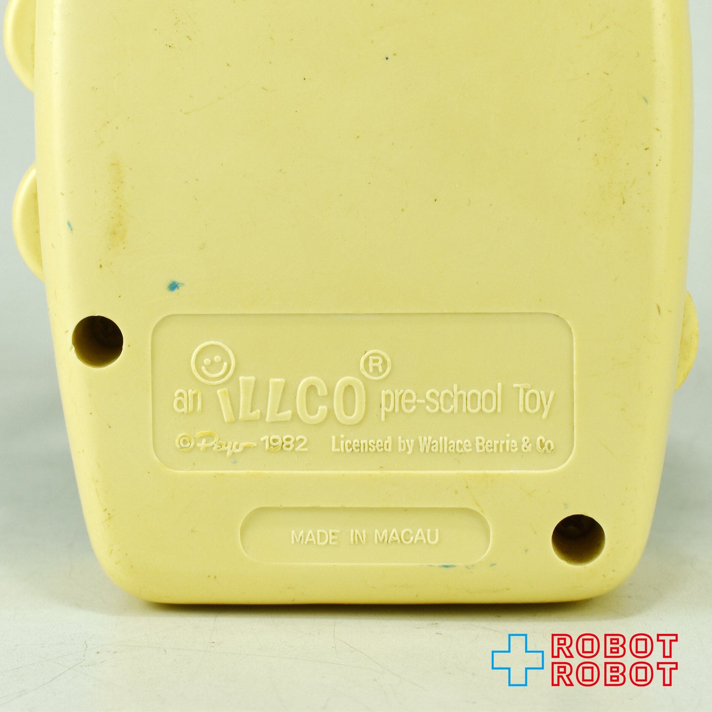 スマーフ ミュージカル トイ ラジオ ぜんまいトイ イルコ社 1983 ※難有り