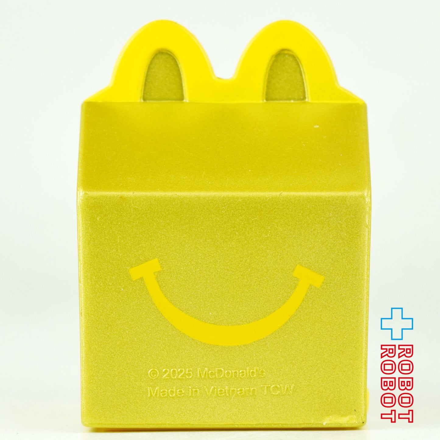 マクドナルド ハッピーミールトイ ミニチュアマクドナルド ゴールドハッピーセットボックス 2025 日本未発売 ヴェトナム製 アメリカ流通版