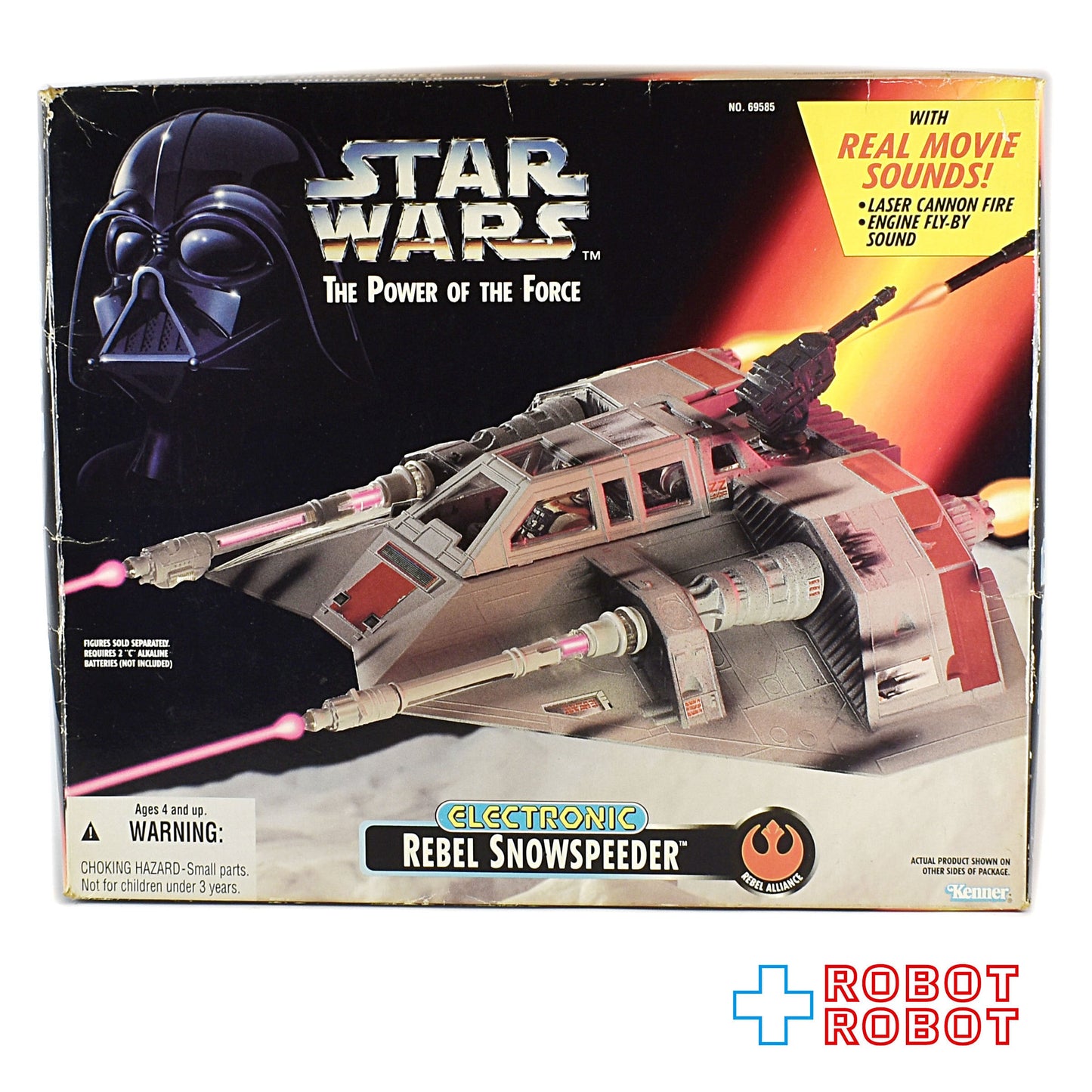 スター・ウォーズ POTF2 スノースピーダー エレクトロニック 未開封 ※難有り