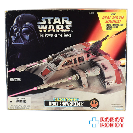 スター・ウォーズ POTF2 スノースピーダー エレクトロニック 未開封 ※難有り