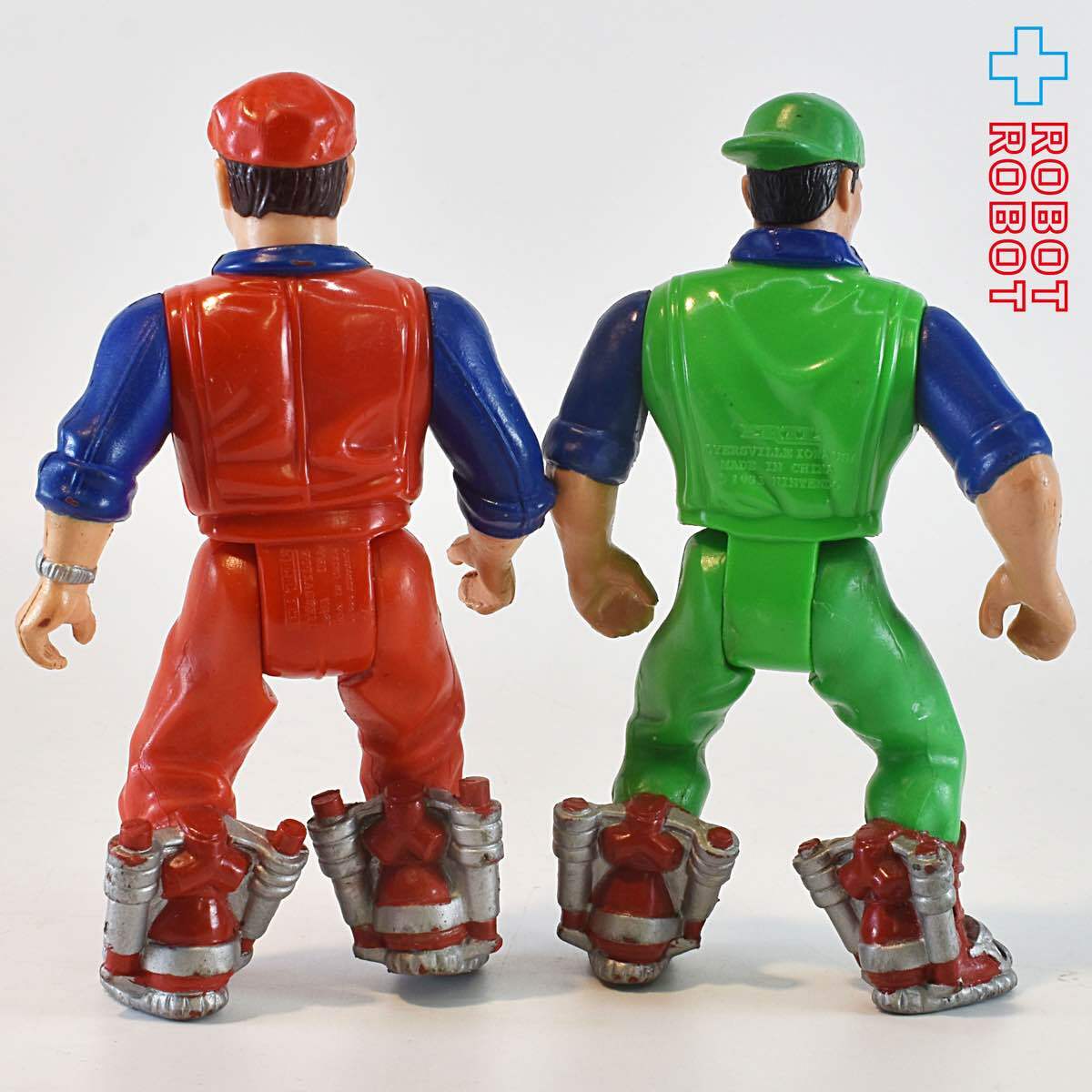 映画版 スーパーマリオ 魔界帝国の女神 マリオとルイージ アクションフィギュア ２体 1993 ERTL社