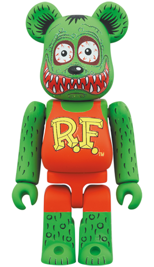 メディコム BE@RBRICK ベアブリック 100％ & 400% ラットフィンク (TM) 未開封 ♦︎４号店商品 - ROBOTROBOT