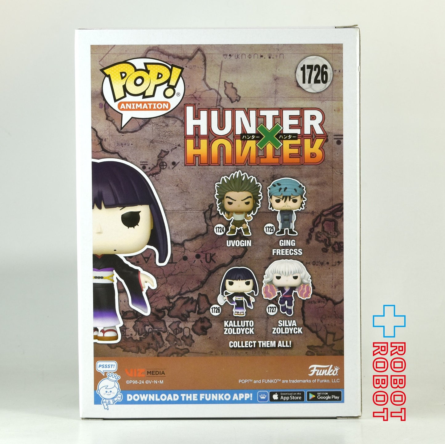 ⚫️ファンコ POP! アニメーション 1726 ハンター×ハンター カルト＝ゾルディック ビニールフィギュア 箱入