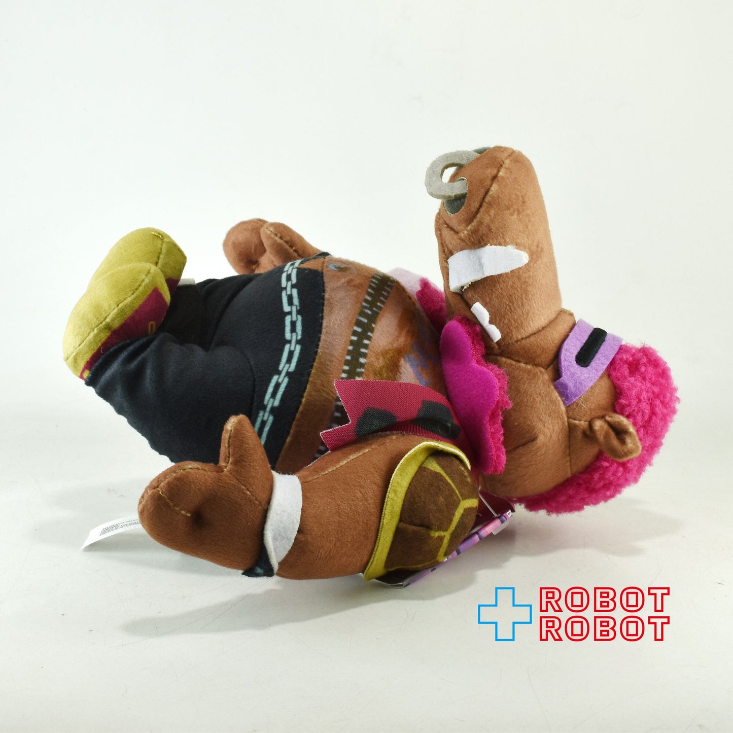 プレイメイツ タートルズ ミュータント・パニック！TMNT ビーバップ ファニープラッシュ ぬいぐるみ人形 紙タグ付き