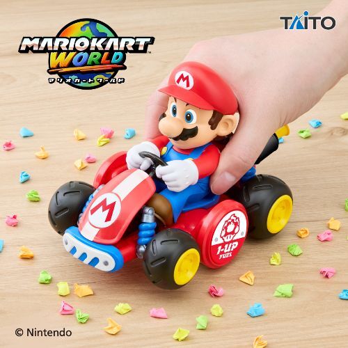 タイトー マリオカート ワールド マリオ ハンディクリーナー フィギュア 未開封