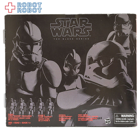スター・ウォーズ ブラックシリーズ 限定 2015トルーパービルダー [TFA] 4パック 6インチフィギュア 未開封
