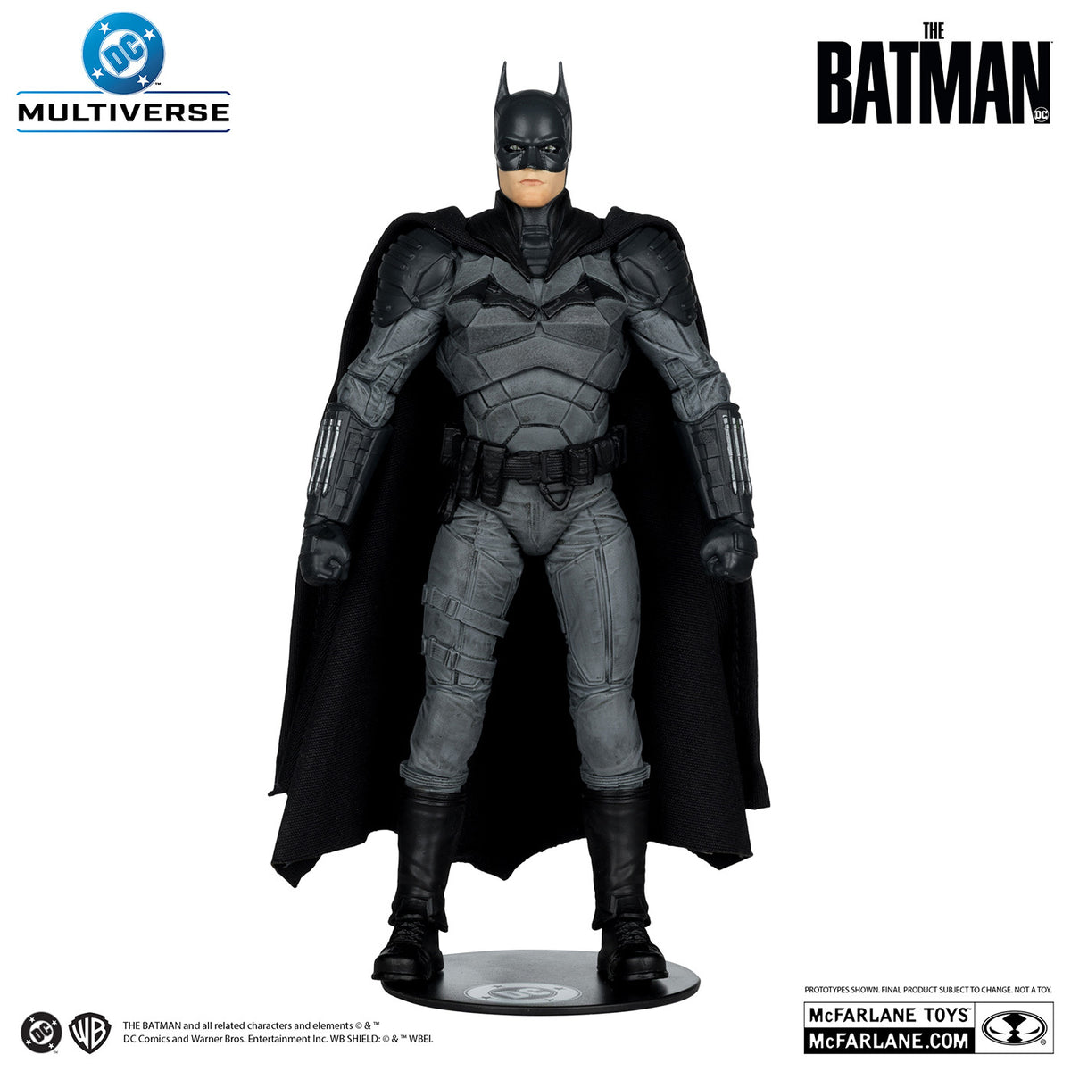 マクファーレン・トイズ DCマルチバース THE BATMAN ザ・バットマン / バットマン デラックス・シアトリカル・エディション 7インチ アクションフィギュア 国内版 未開封