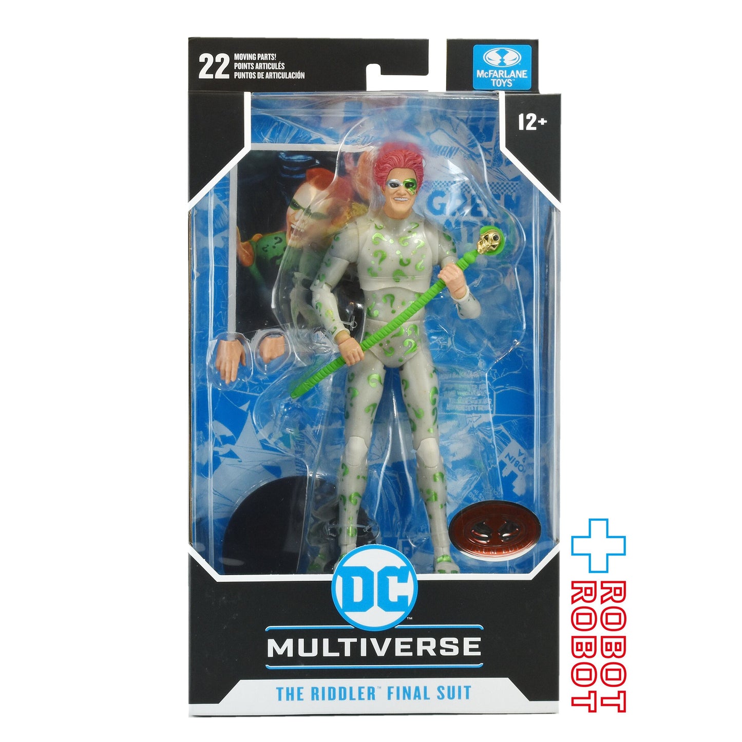 マクファーレン・トイズ DCマルチバース バットマン フォーエヴァー #333 リドラー ファイナルスーツ レッド プラチナム エディション 7インチ アクションフィギュア 国内版 未開封