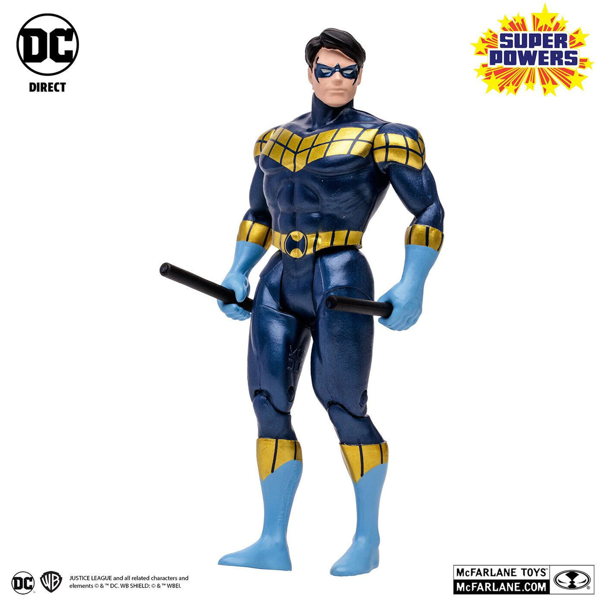 マクファーレン・トイズ DCダイレクト DCスーパーパワーズ #18 ナイトウィング (コミック／Batman: Knightfall) 4インチ アクションフィギュア 国内版 未開封