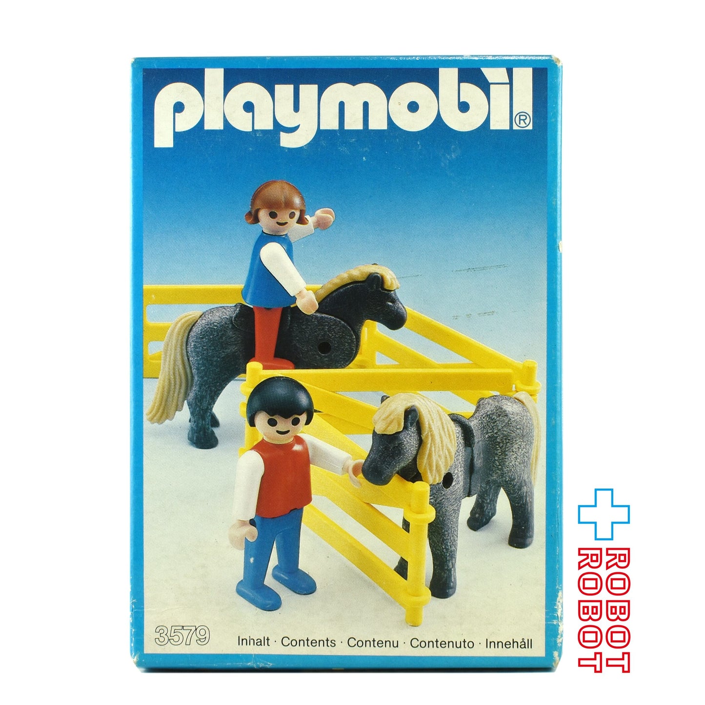 プレイモービル 3579 子供とポニー 未開封