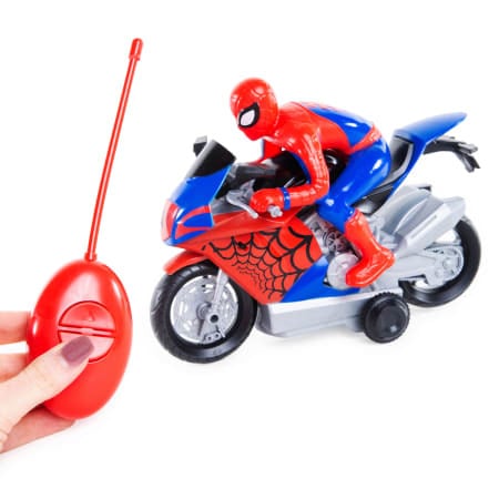 マーベル スパイダーマン リモートコントロール モーターバイク