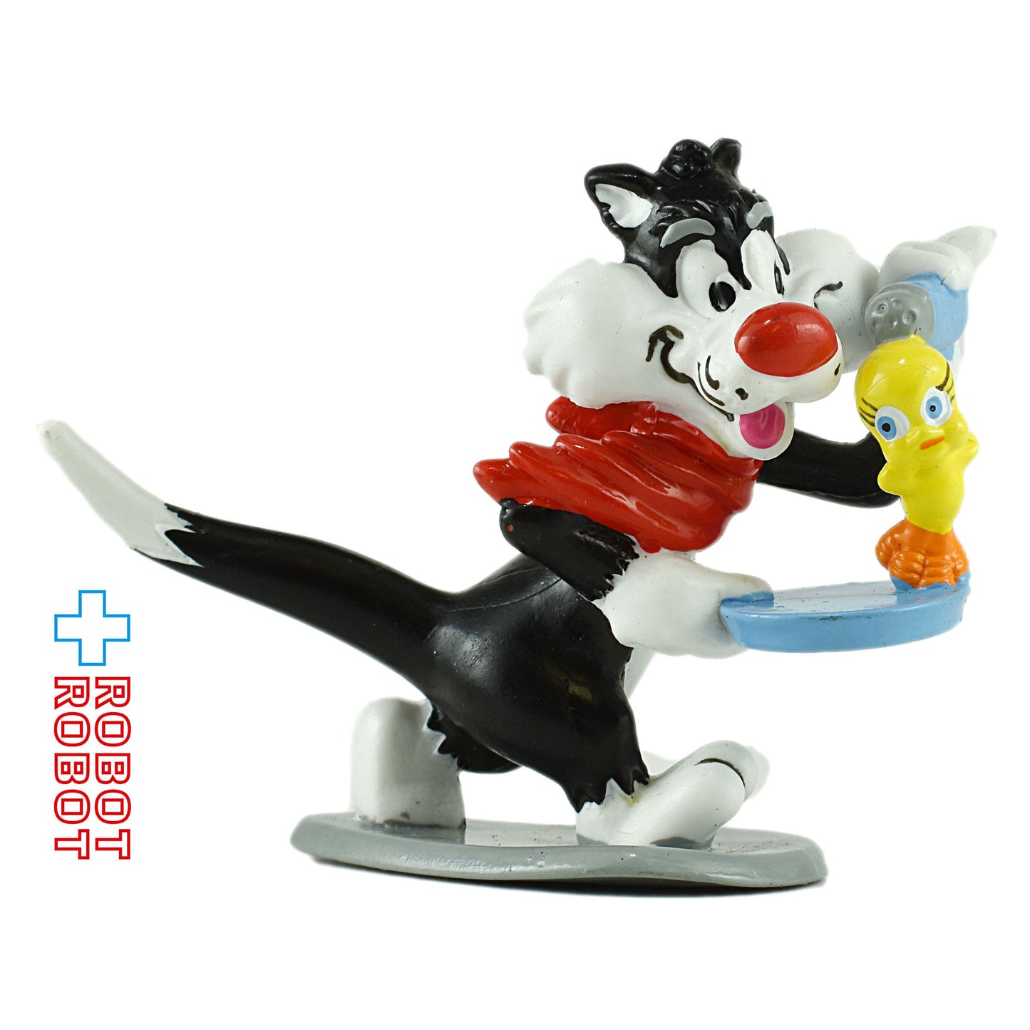 アプローズ社 シェル石油 ルーニー・テューンズ シルベスター＆トゥイーティー PVCフィギュア 1990 袋入未開封