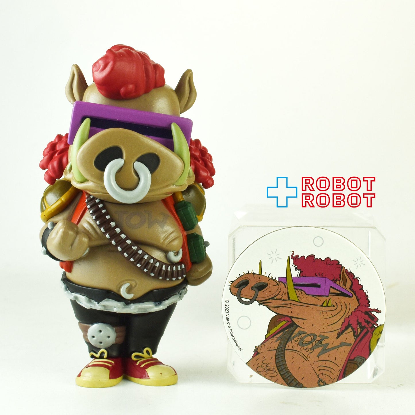 ファンコ SODA ソーダ缶 ニンジャ・タートルズ ビーバップ ビニールフィギュア