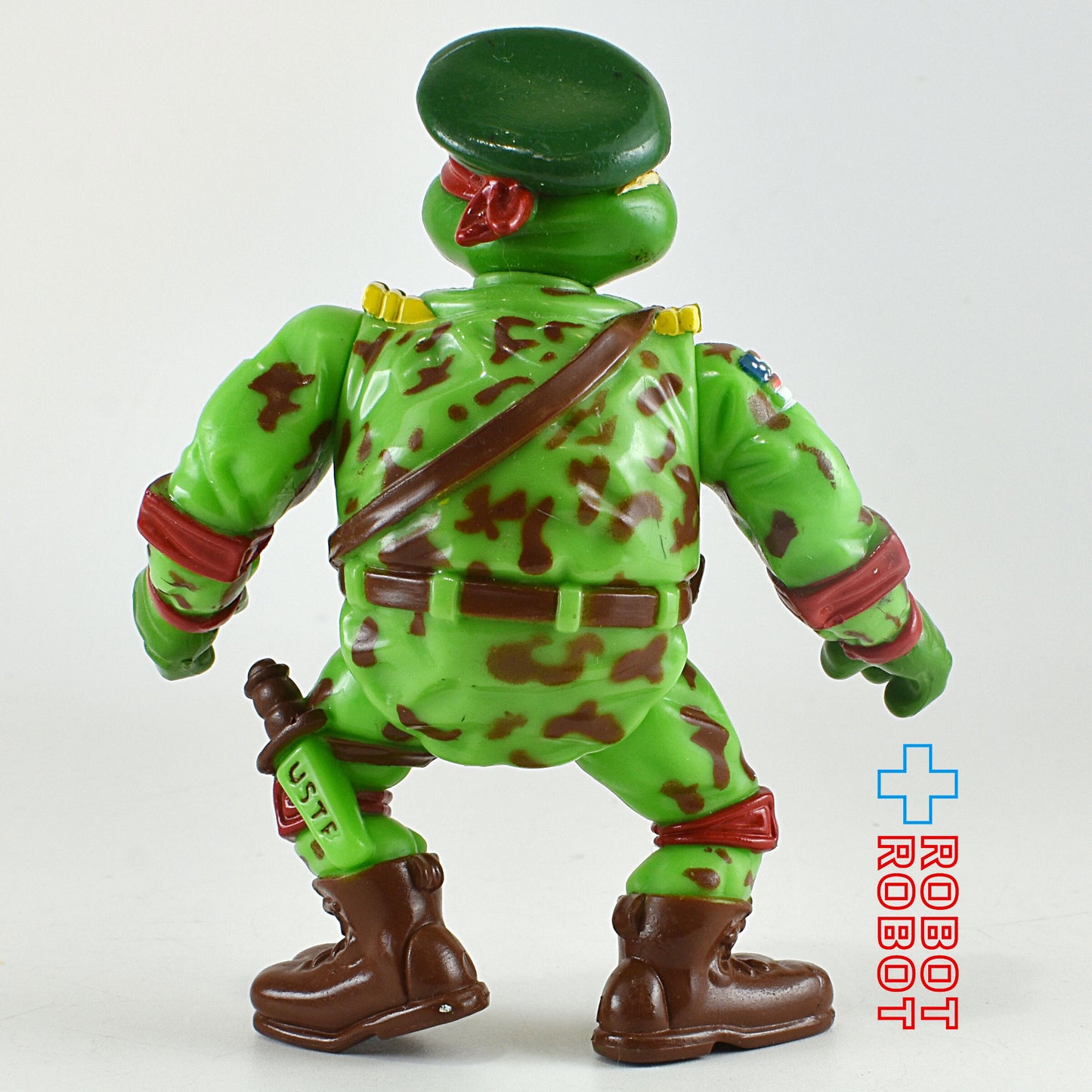 プレイメイツ ティーンエイジ・ミュータント・ニンジャ・タートルズ TMNT グリーンベレー ラファエロ アクションフィギュア 1991 ルース
