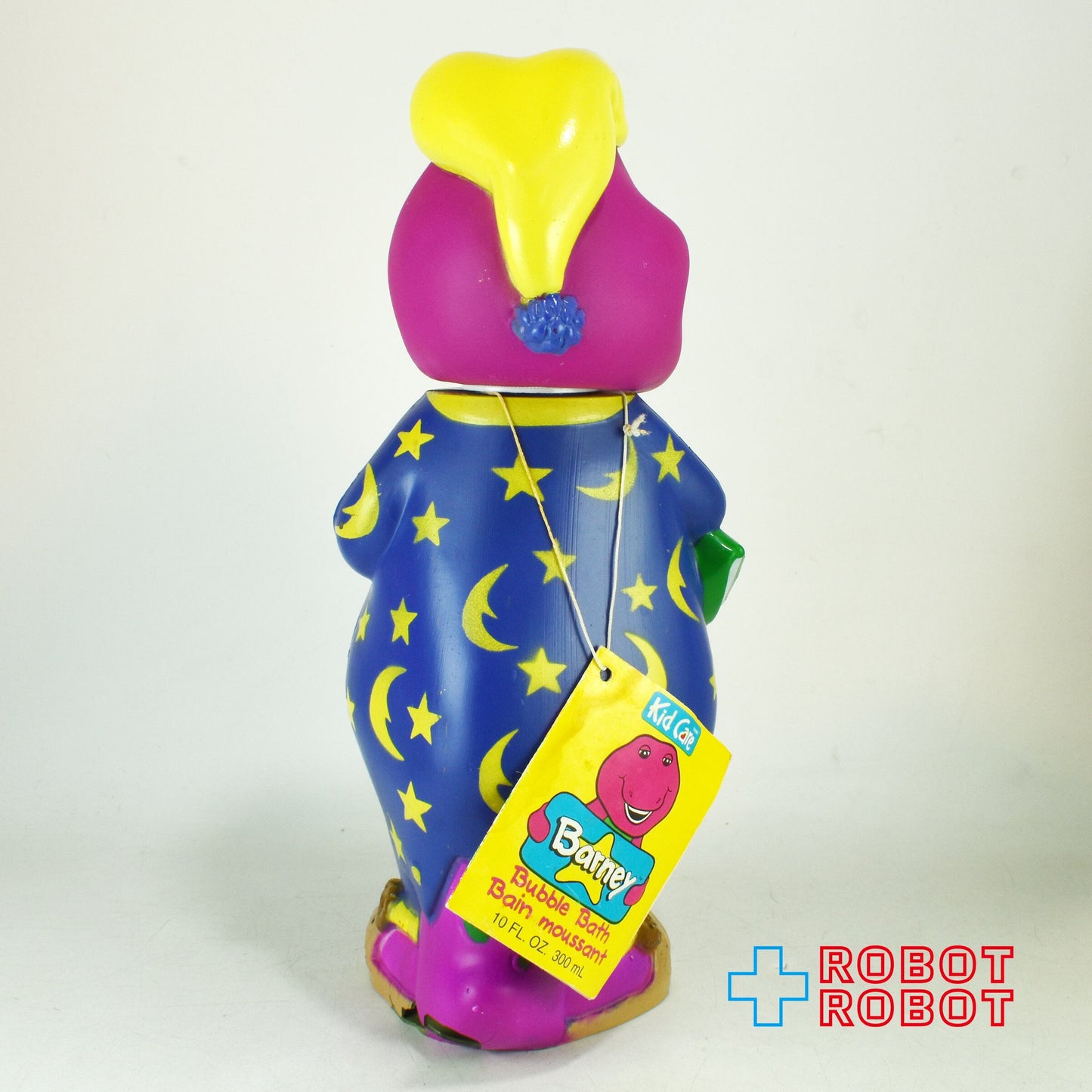 紫の恐竜バーニー 青パジャマ バブルバス シャンプーボトル ソーキー 紙タグ付き ※難あり