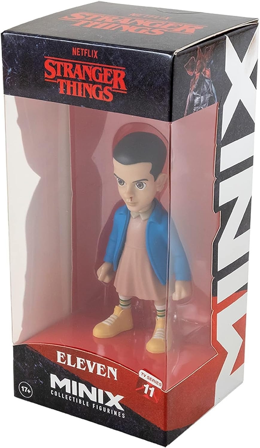 ストレンジャーシングス　２種　 未開封 フィギュア イレブン 日本未発売 Mego ストレンジャー・シングス イレブン ミニックス ビニール