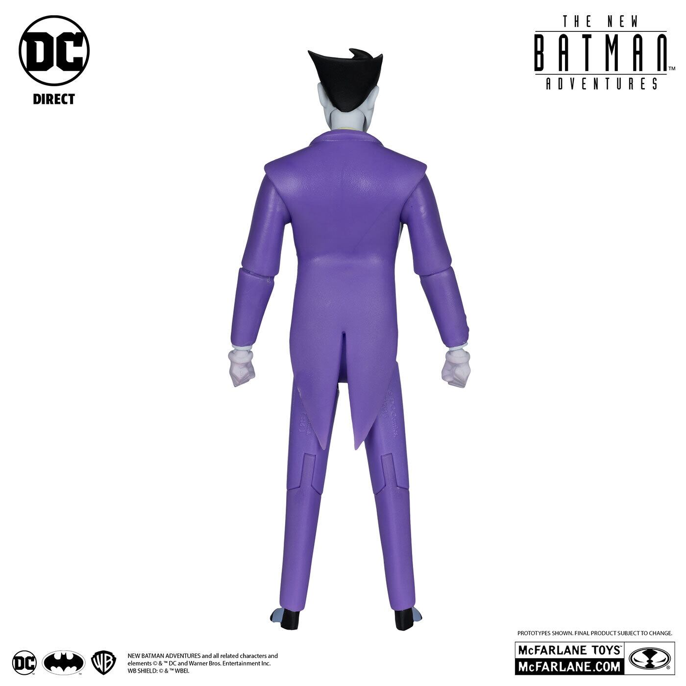 マクファーレン・トイズ DCダイレクト バットマン アニメイテッド ニュー・バットマン・アドベンチャーズ #13 ジョーカー 6インチ アクションフィギュア 国内版 未開封