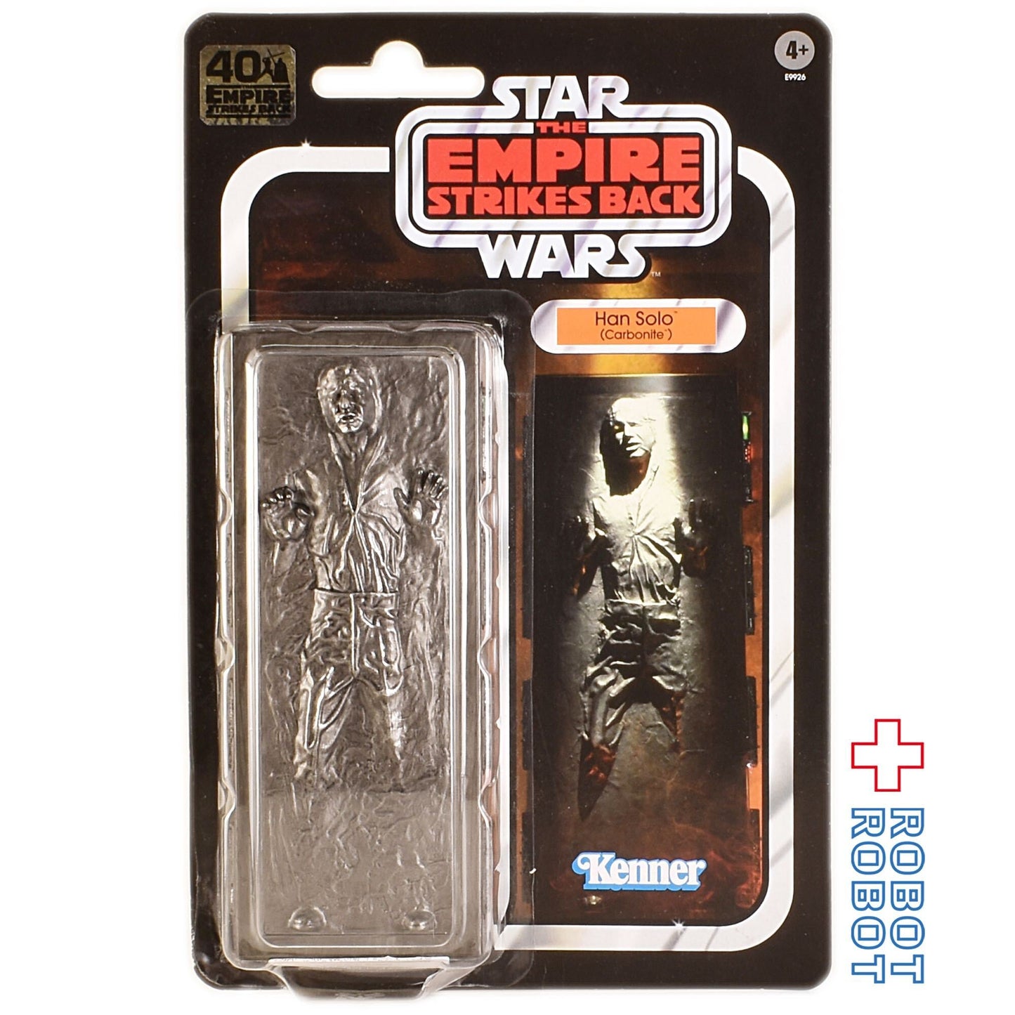 スター・ウォーズ ブラックシリーズ 40周年記念 ハン・ソロ (カーボナイト) [ESB] [ESB] 6インチフィギュア 未開封