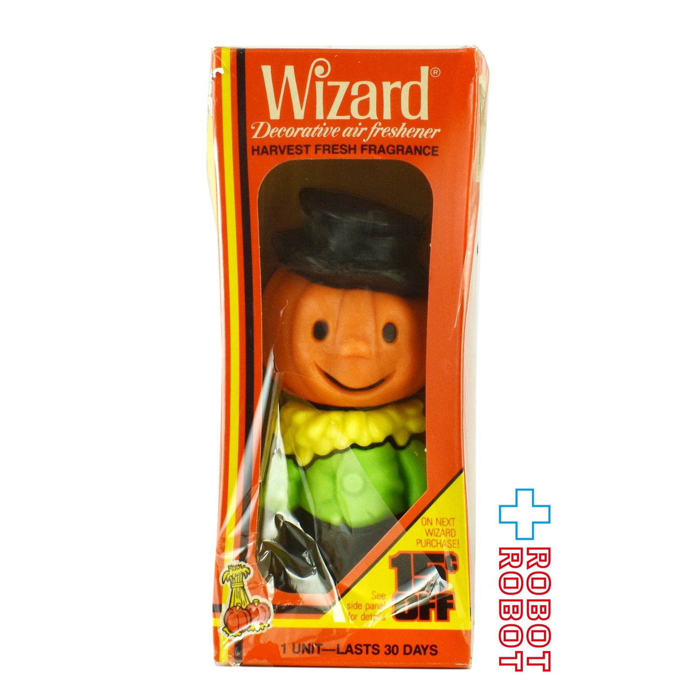 ウィザード ハロウィン カボチャ仮装 エアフレッシュナー フィギュア 1980年代  箱入