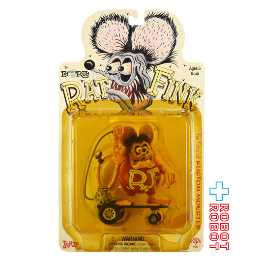 サイドショウ エド・ロス #3801 ラットフィンク RAT-A-TUDE レッド スケートボード アクションフィギュア シリーズ 未開封