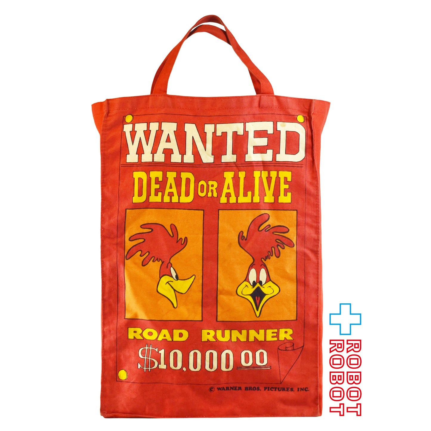 ワーナー ルーニー・テューンズ ロード・ランナー 子供用トートバッグ  日本製 ※難あり