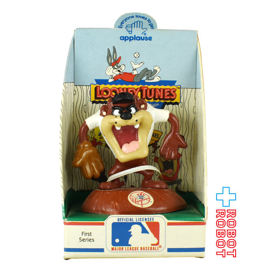アプローズ社 ルーニー・テューンズ MLB アメリカンリーグ タズマニアン・デビル（ニューヨーク・ヤンキース） PVCフィギュア 1990 箱付き