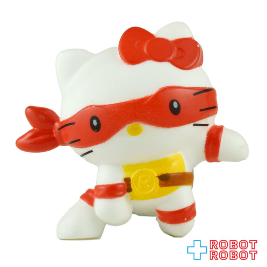 マクドナルド ハローキティ&フレンズ × タートルズ キティ × ラファエロ フィギュア ハッピーミールトイ 2025 アメリカ限定 日本未発売