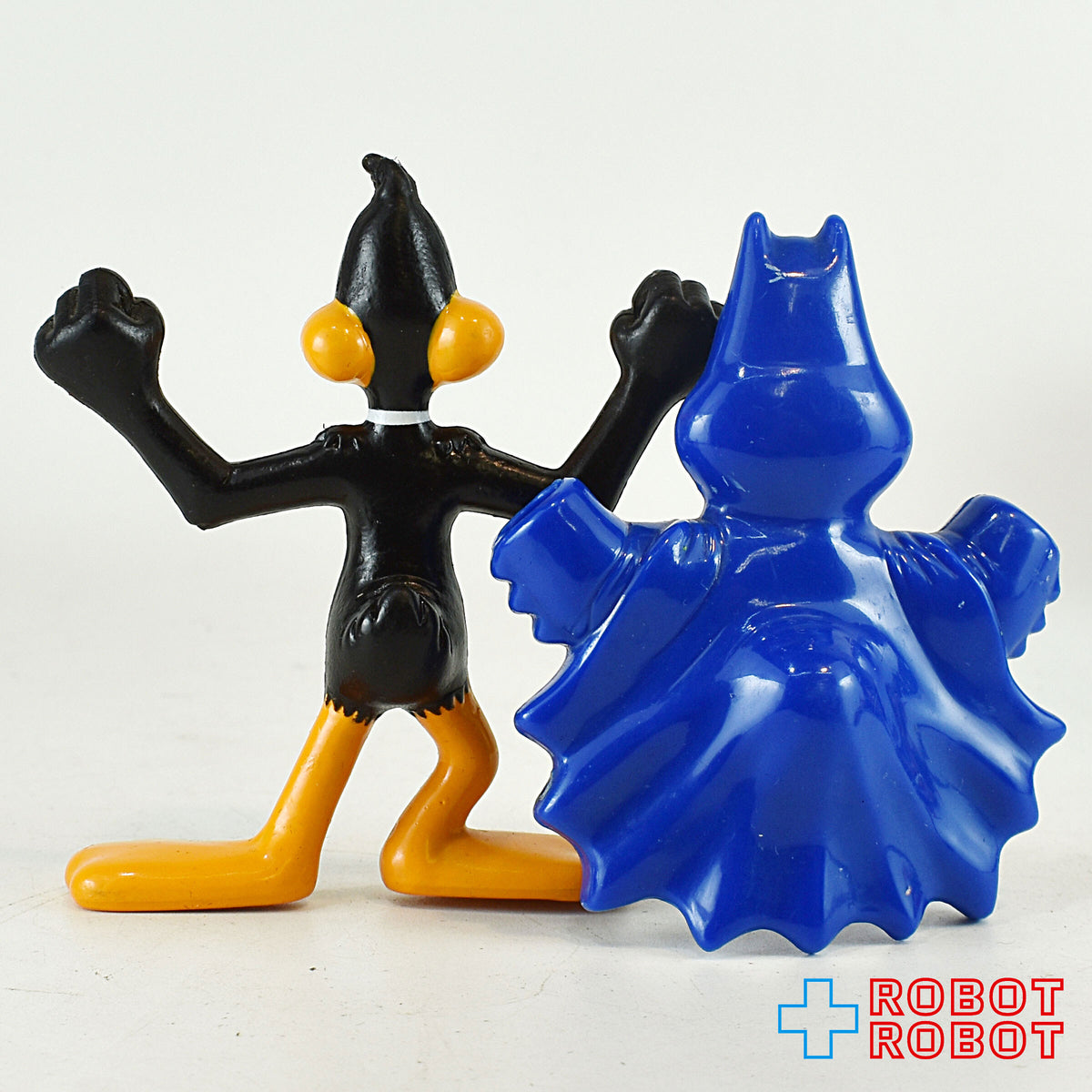 マクドナルド ルーニー・テューンズ DC ダフィー・ダック as バットダック バットマン フィギュア ミールトイ 1991 開封美品