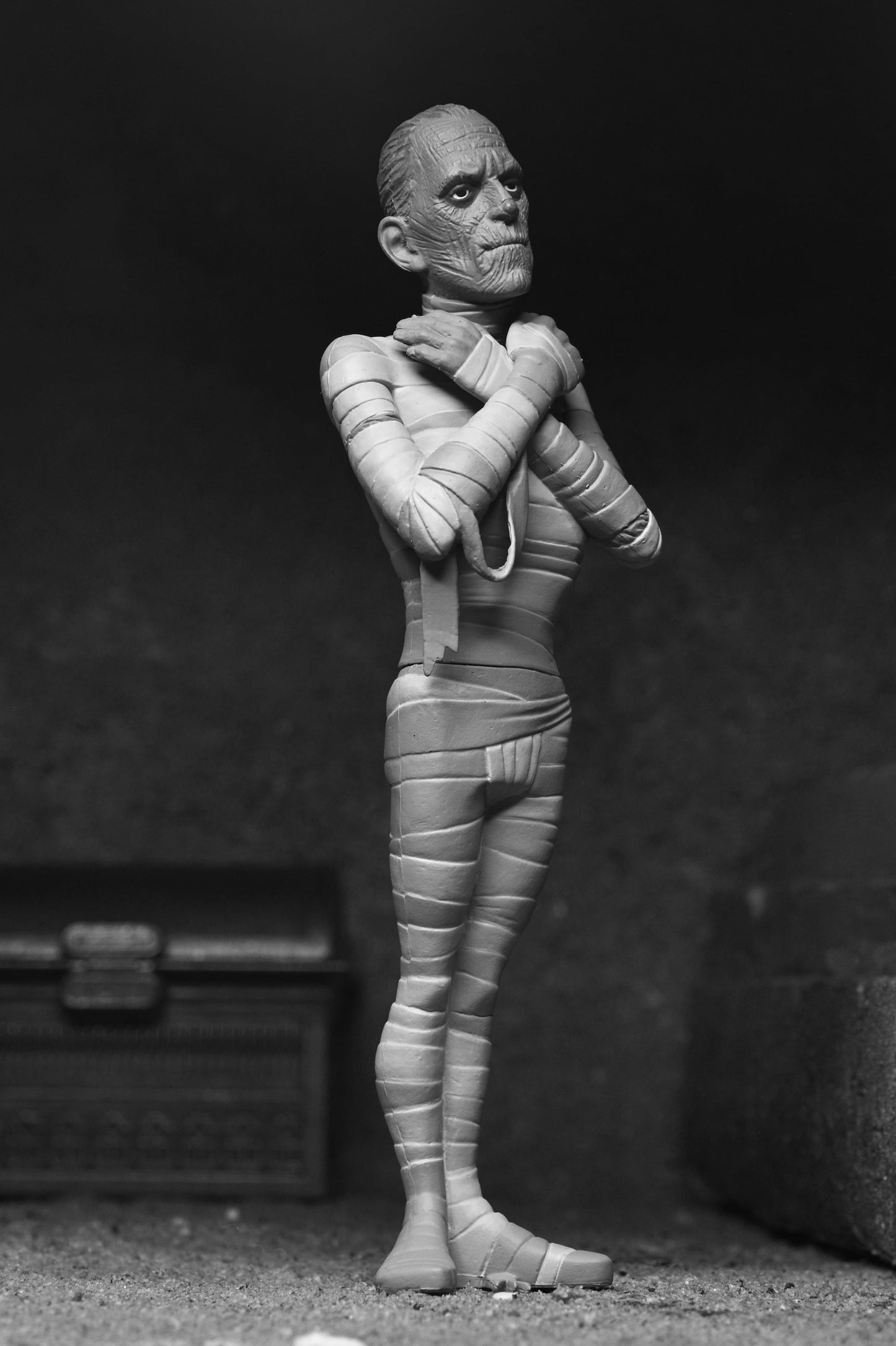 ネカ トゥーニーテラーズ スタイライズド ユニバーサルモンスターズ ミイラ男 シルバースクリーン Ver. 6インチ アクションフィギュア 未開封