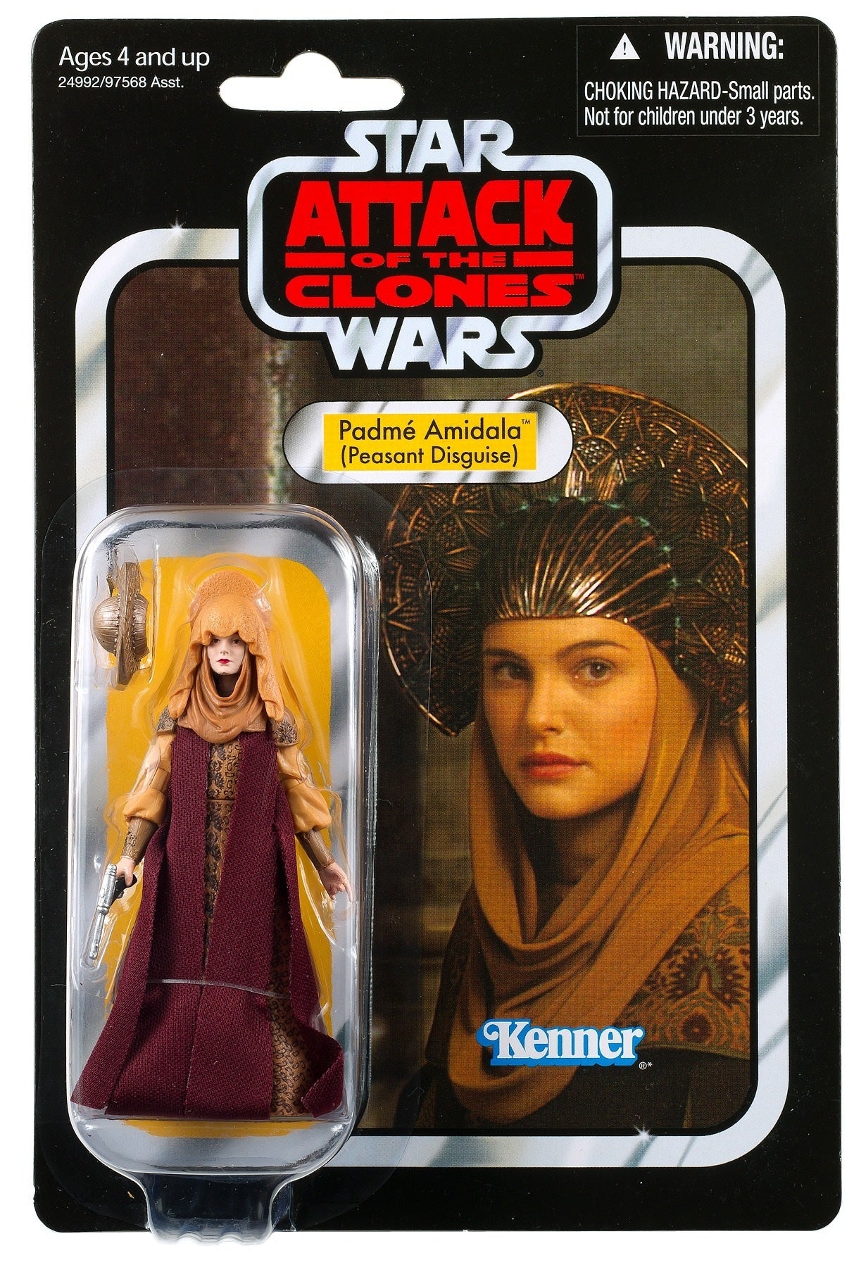 スター・ウォーズ VC 33 パドメ・アミダラ 農民扮装 [AOTC] ヴィンテージコレクション 3.75インチ アクションフィギュア 未開封