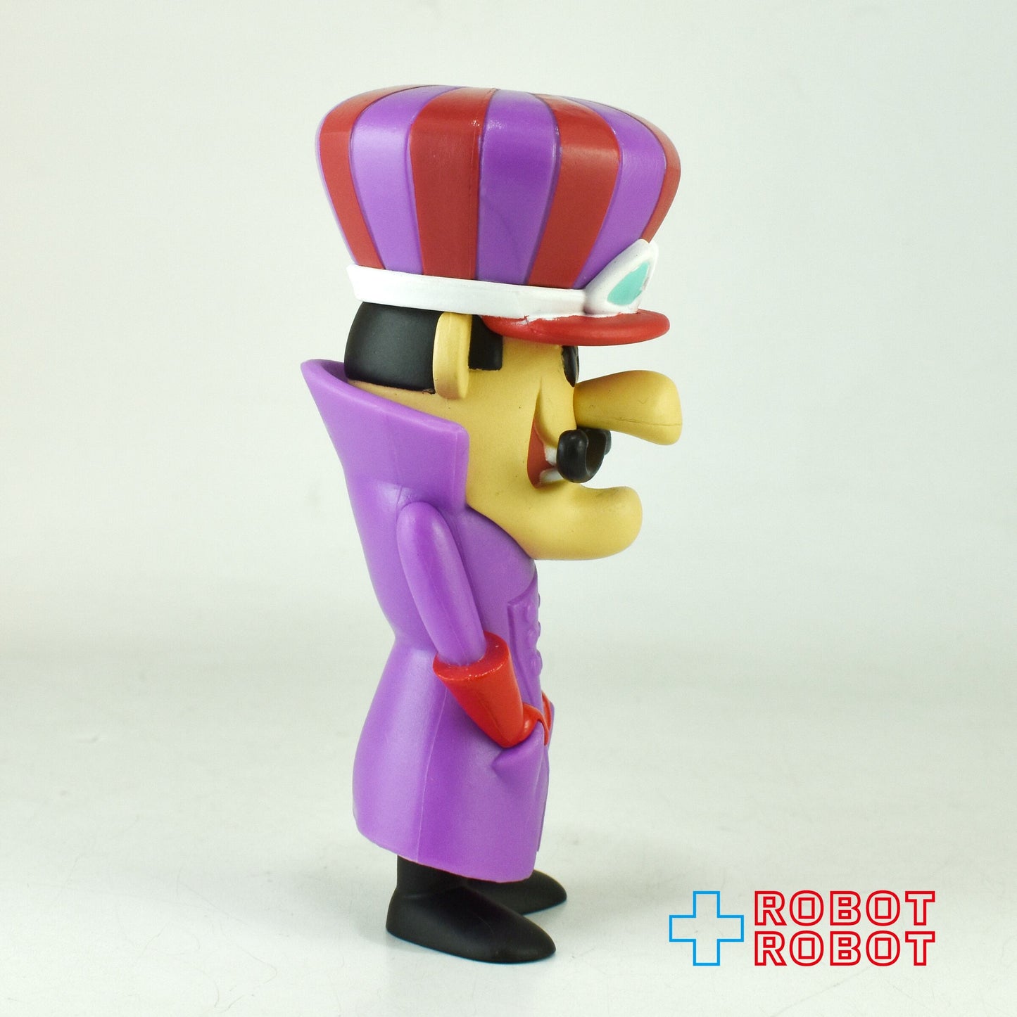 ファンコ SODA ソーダ缶 ハンナ・バーベラ チキチキマシン猛レース ディック・ダスタードリー ビニールフィギュア 缶入り