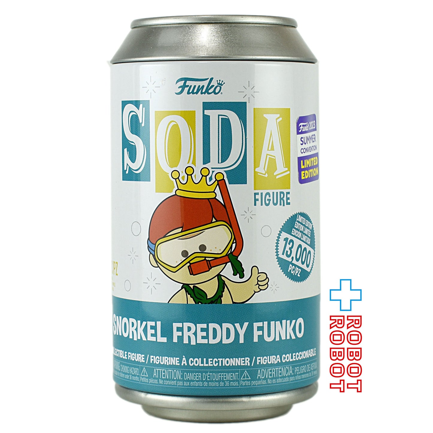 ファンコ SODA ソーダ缶 フレディ ・ファンコ シュノーケル フレディ ・ファンコ ビニールフィギュア 缶入り 2023 サマーコンベンショ限定
