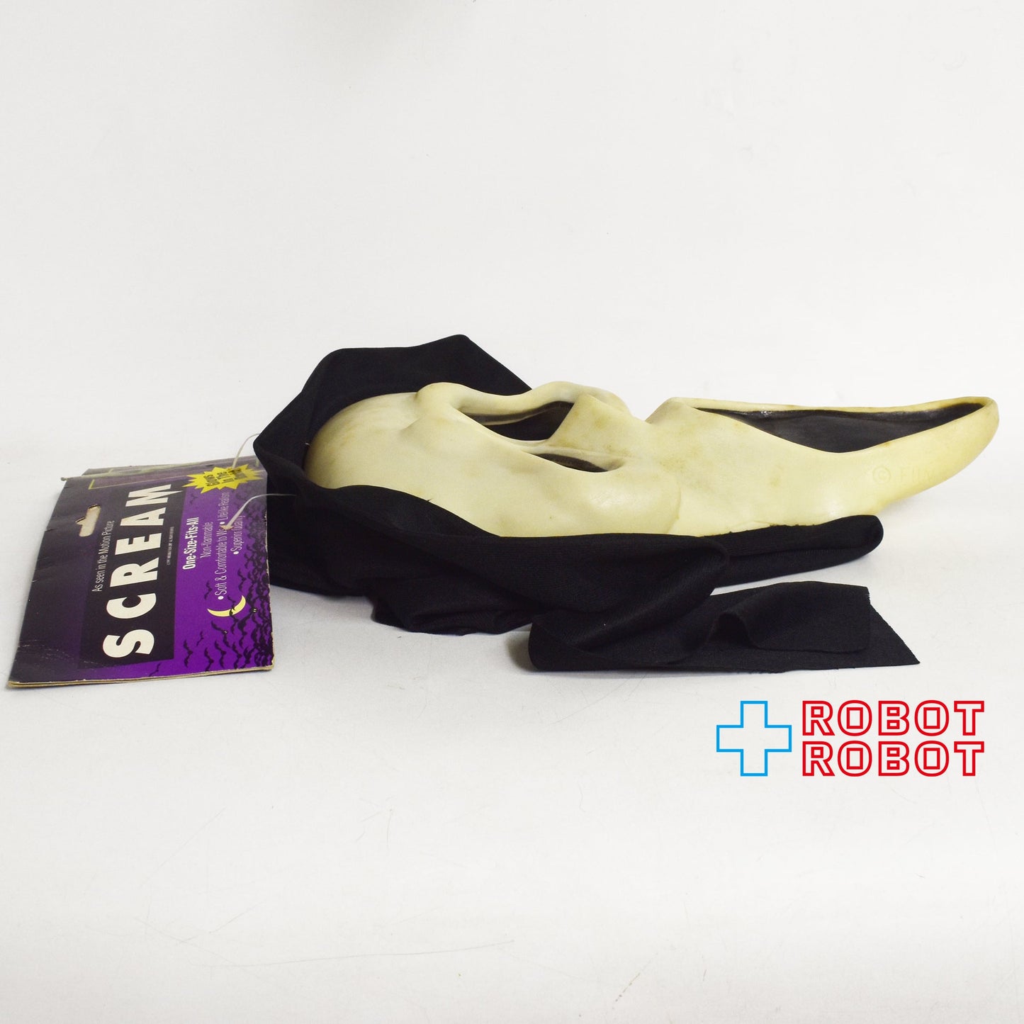 ファンワールド スクリーム ゴーストフェイス 蓄光 シュラウドマスク 紙タグ付き 1997 ※難有り