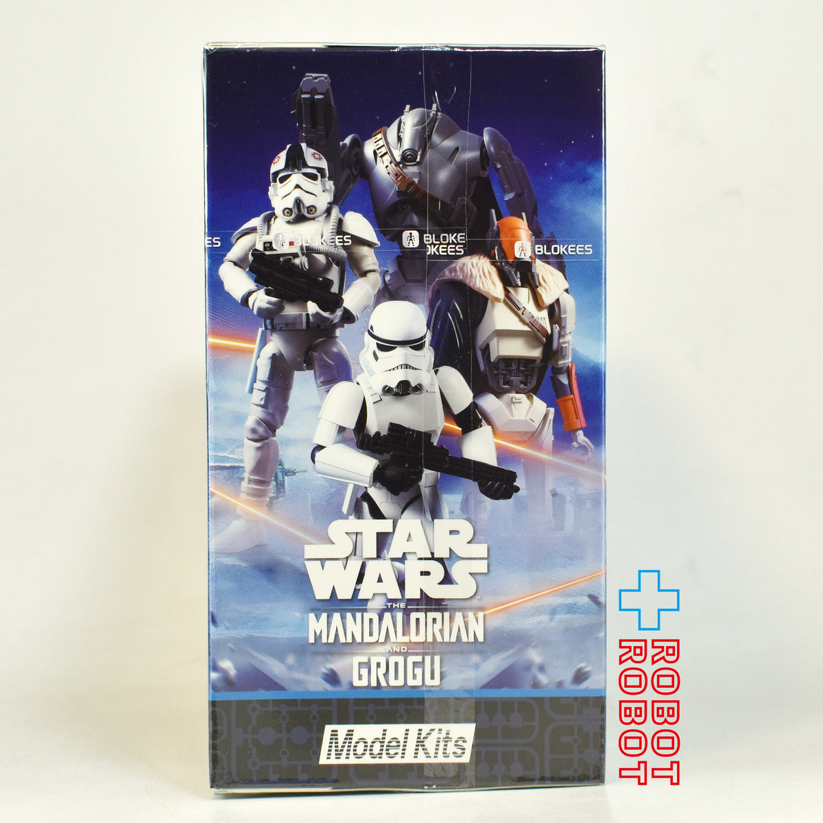 ブロッキーズ スター・ウォーズ マンダロリアン・アンド・グローグー チャンピオンクラス・ライト バージョン 01 モデルキット 未開封