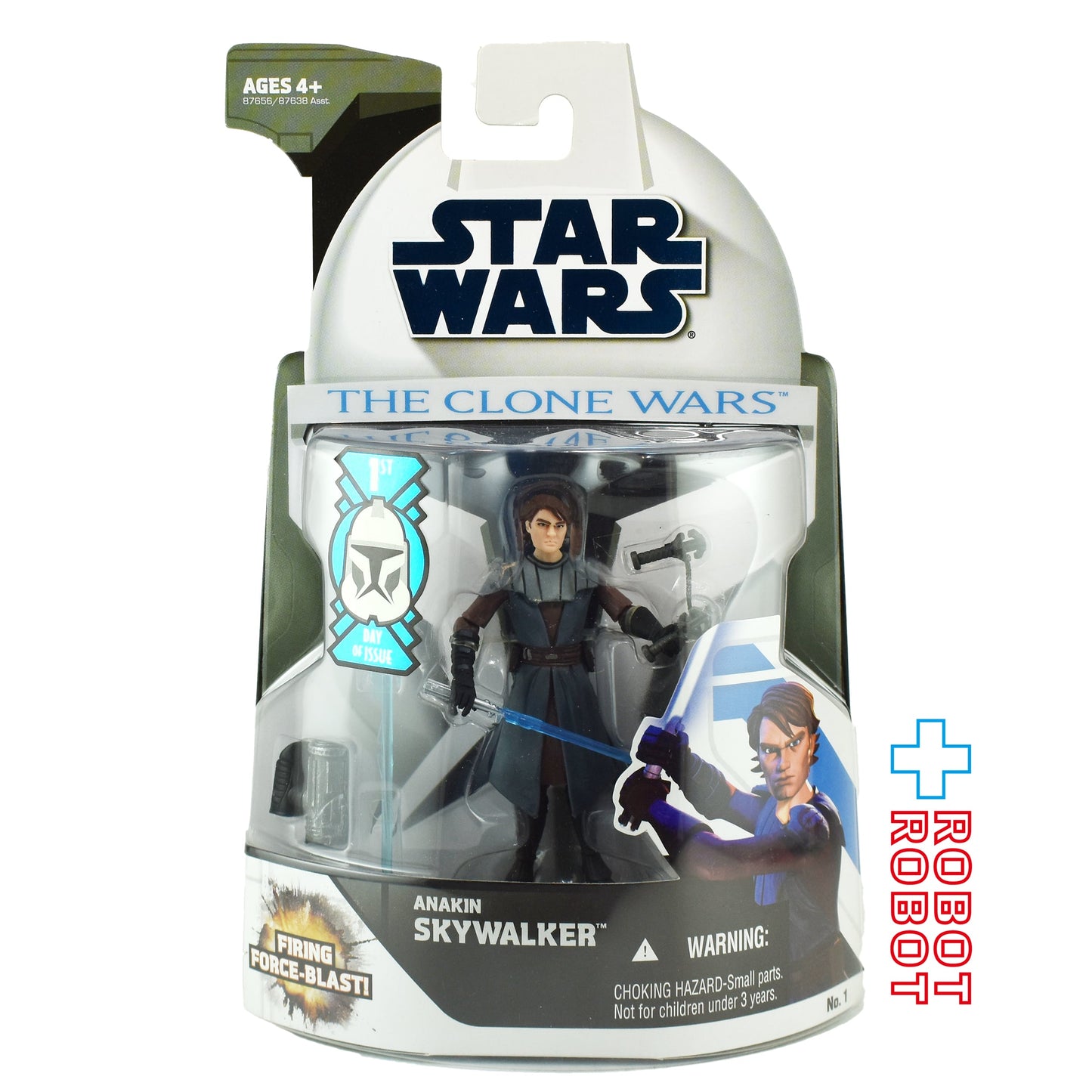 スター・ウォーズ CW2008 No01 アナキン・スカイウォーカー クローン・ウォーズ 3.75インチ アクションフィギュア 未開封