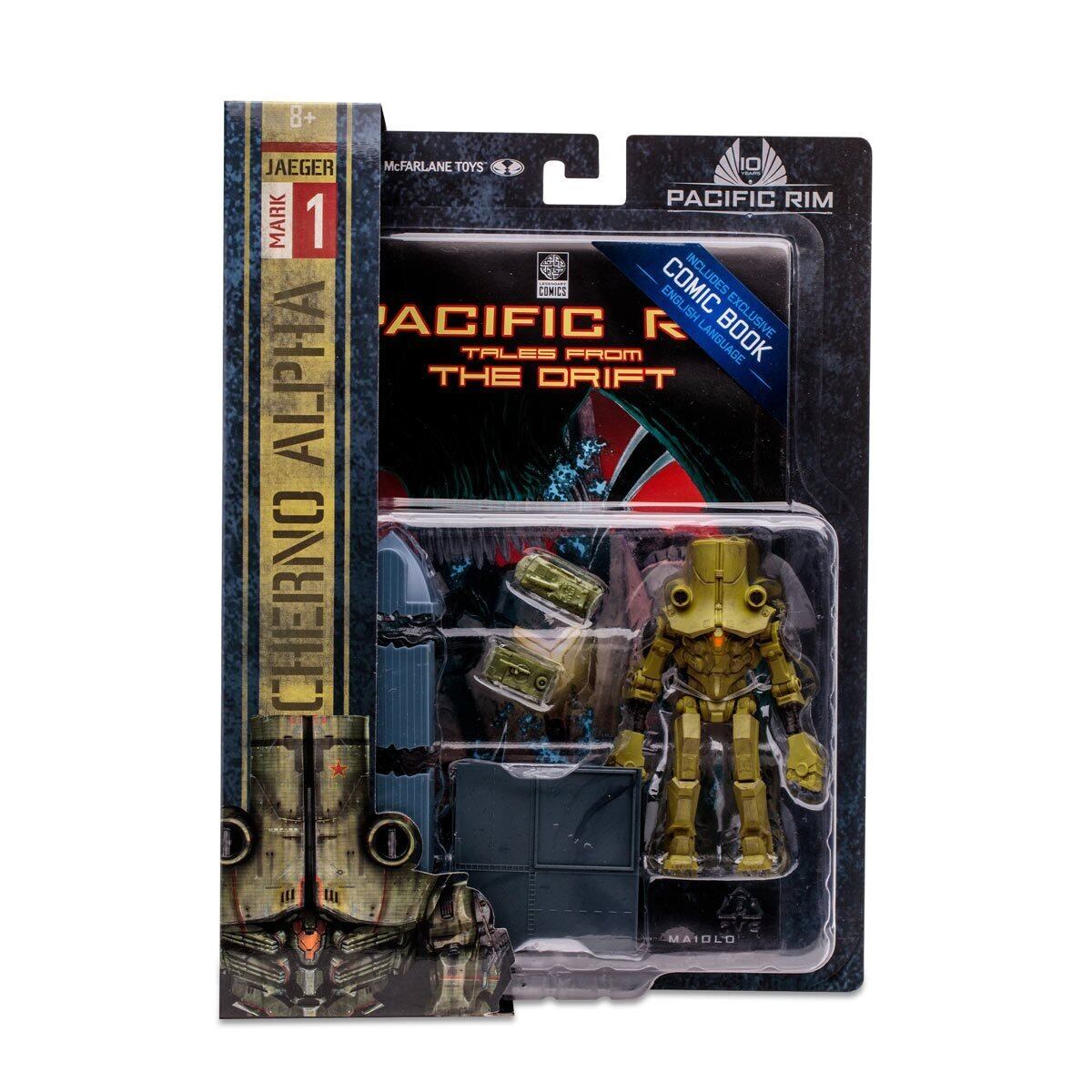 マクファーレン・トイズ パシフィック・リム 4インチ アクションフィギュア イエーガー シリーズ1 チェルノ・アルファ 箱入未開封