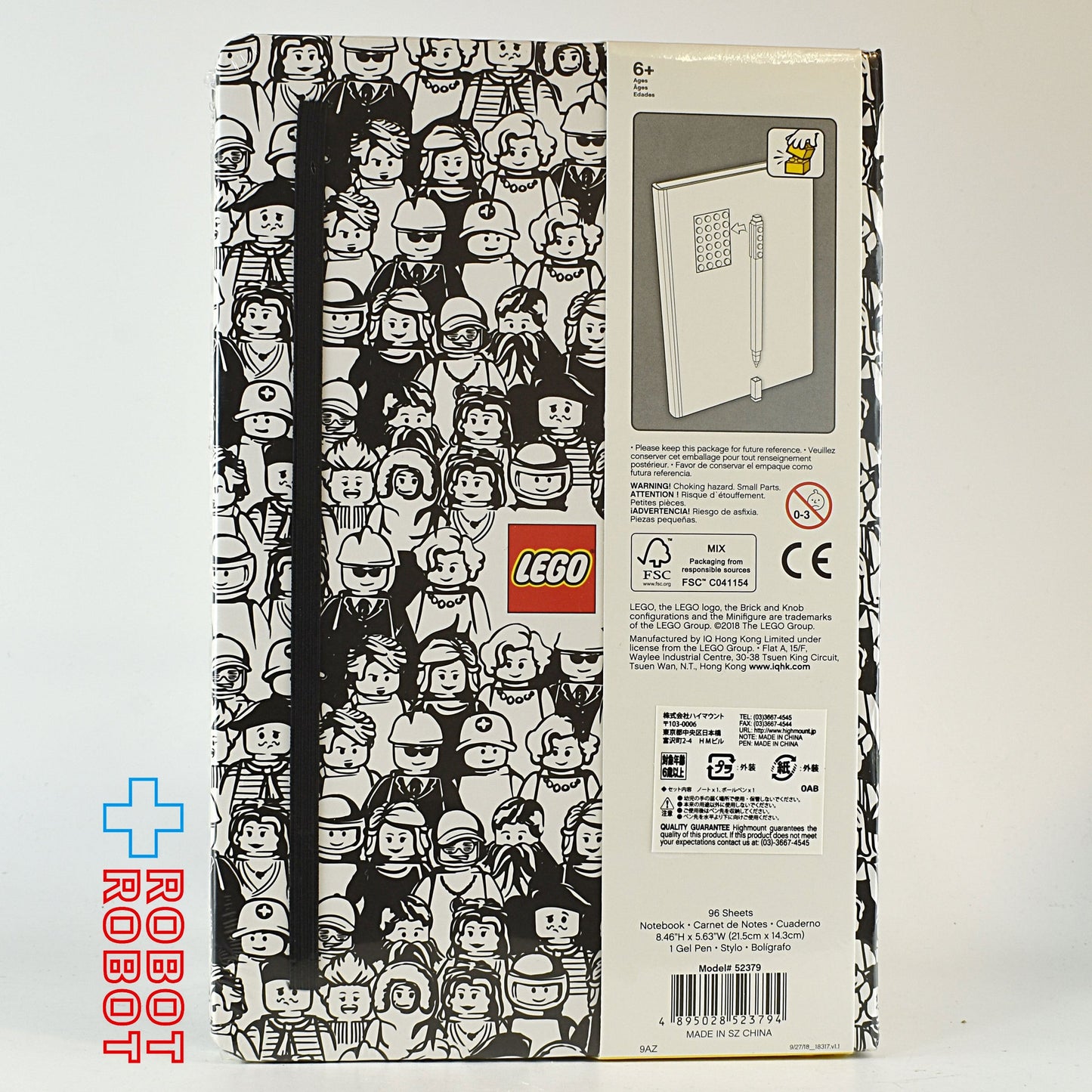LEGO 52379 レゴ ノート & ボールペン セット ミニフィグ 未開封