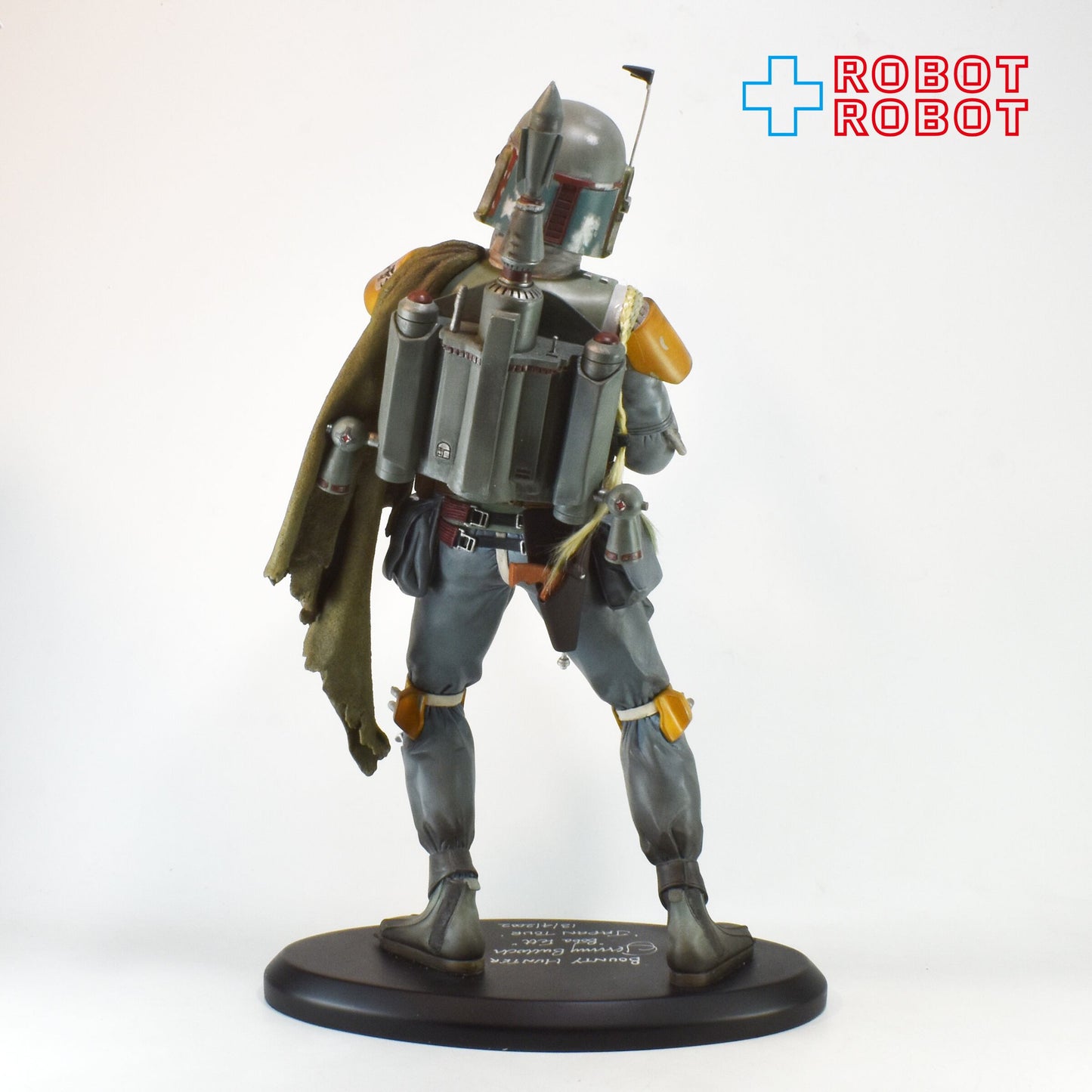 アタカス スター・ウォーズ ジェレミー・ブロック氏 直筆サイン入り ボバ・フェット スタチュー 箱・鑑定書付属