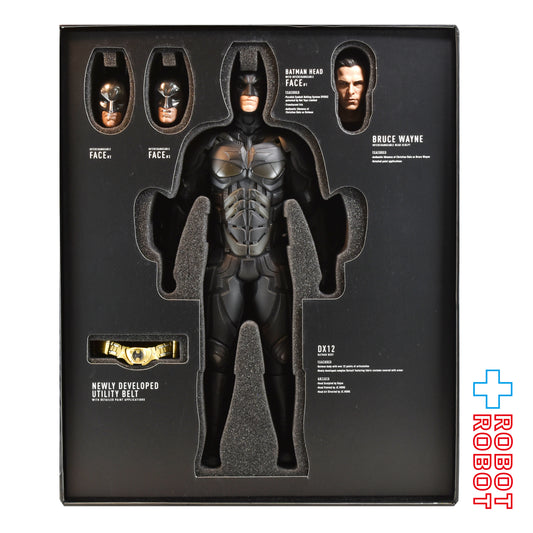 ホットトイズ ムービー・マスターピース DX12 ダークナイト ライジング バットマン 1/6 アクションフィギュア 箱入