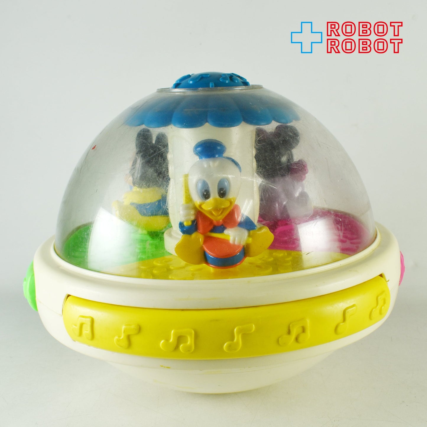 ディズニー ベビー ミッキー＆ミニー＆ドナルド  サウンド＆ライト ローリーポーリー おきあがりこぼし