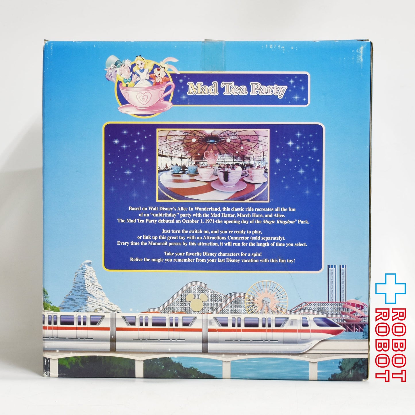 WDW ディズニー 不思議の国のアリス マッド・ティーパーティー 狂ったお茶会 インタラクティブ プレイセット 未開封