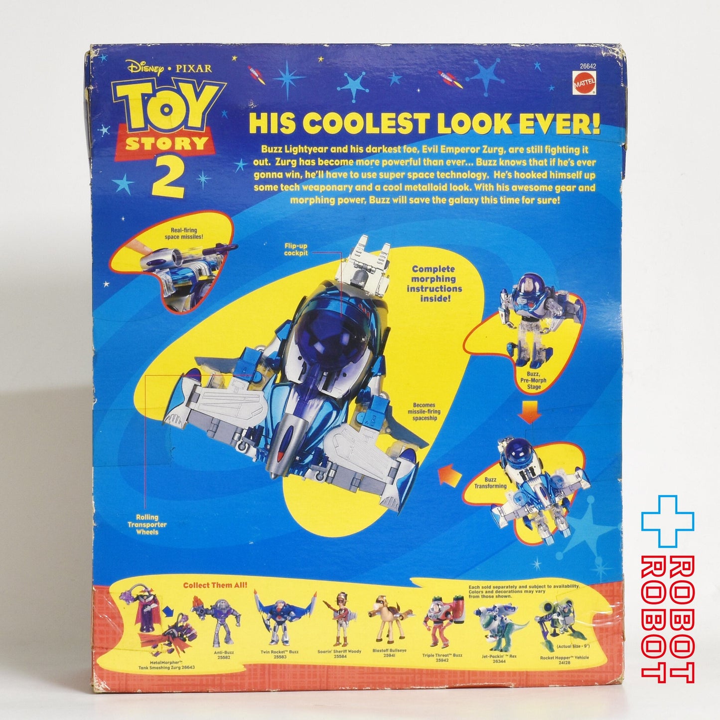 マテル トイ・ストーリー２ ロケットブラスティング・バズ アクションフィギュア 未開封